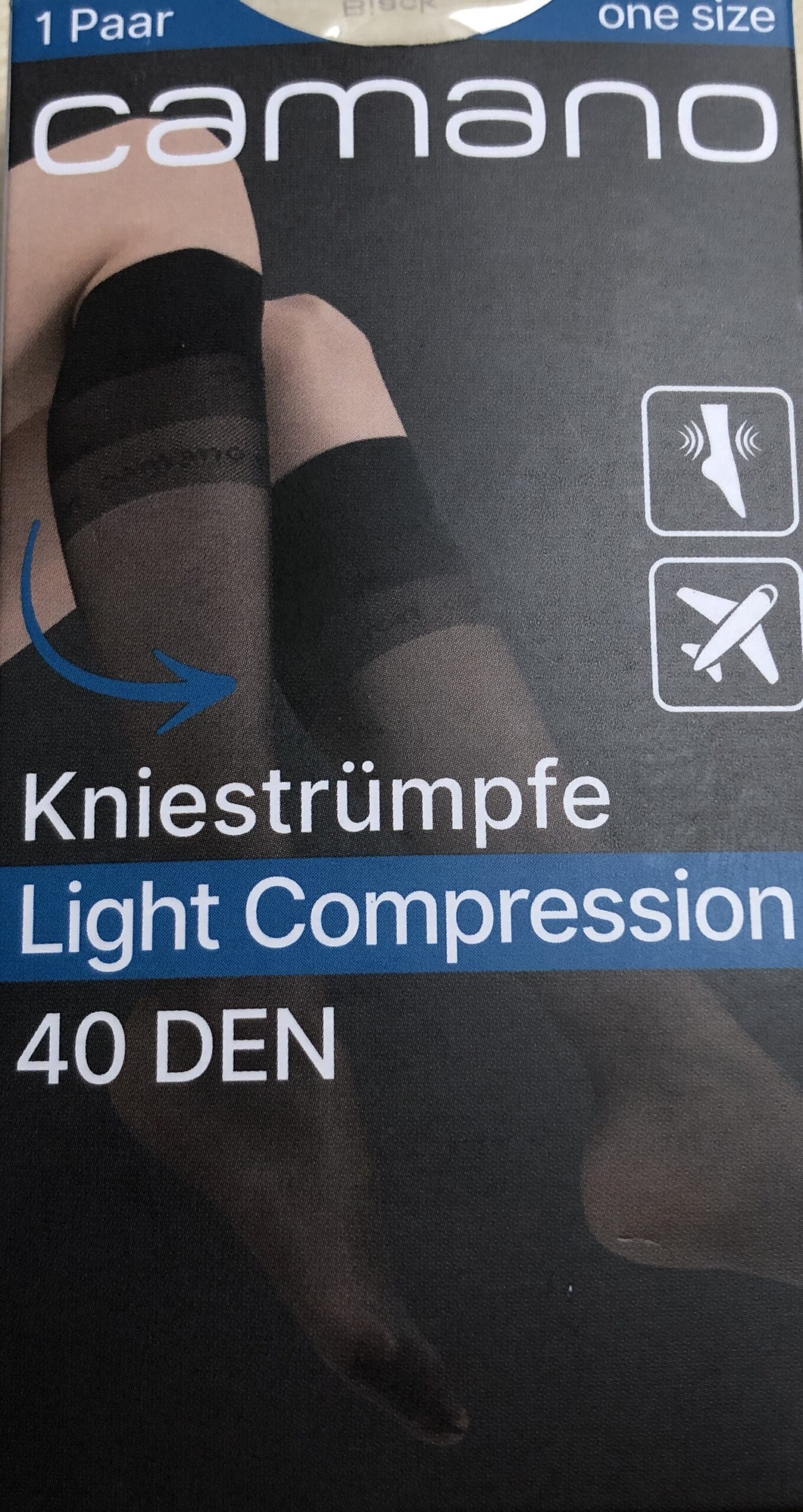 CAMANO Active Kneehighs - Light Compression 40DEN – Bild 2